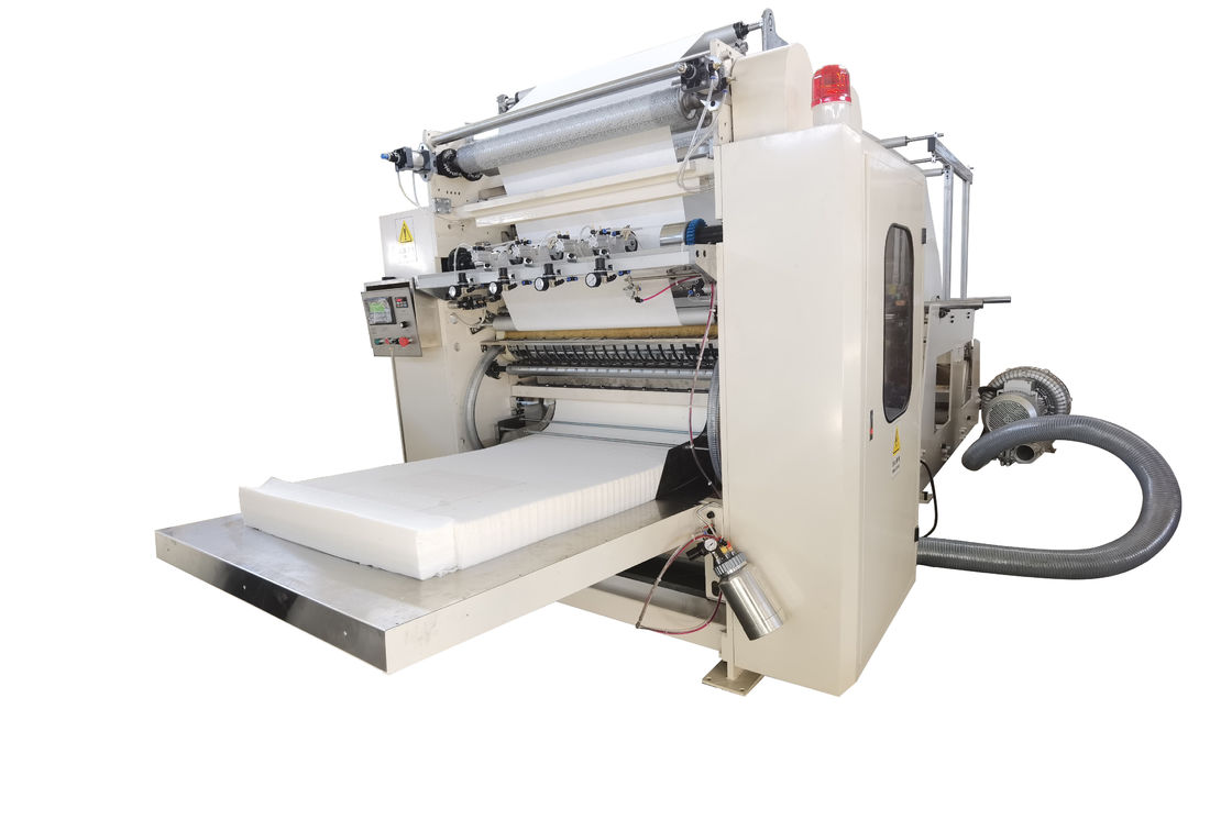 Four Time Folding CE One Color Facial Tissue Paper Making Machine